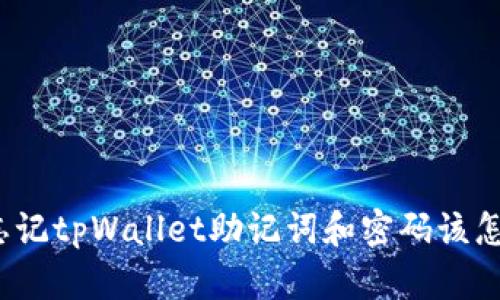 如果忘记tpWallet助记词和密码该怎么办？